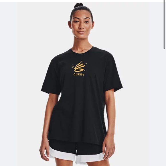 Under Armour Curry Big Bird Airplane Basketball Short Sleeve Tee Shirt NWT M - Picture 3 of 6